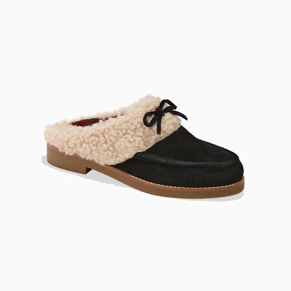 Jack Rogers Ludwell Shearling Clog Size 5